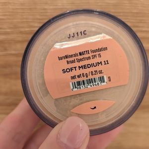 NEW Never Opened Matte Soft Medium bareMinerals Foundation